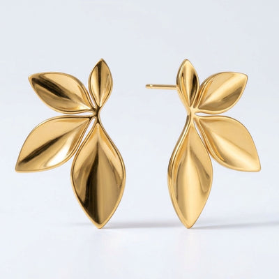 Amy – Bruids Bloem Statement Oorstekers Dames