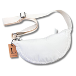 Heuptasje dames wit banana bag - crossbody tasje festival - Fanny pack wit