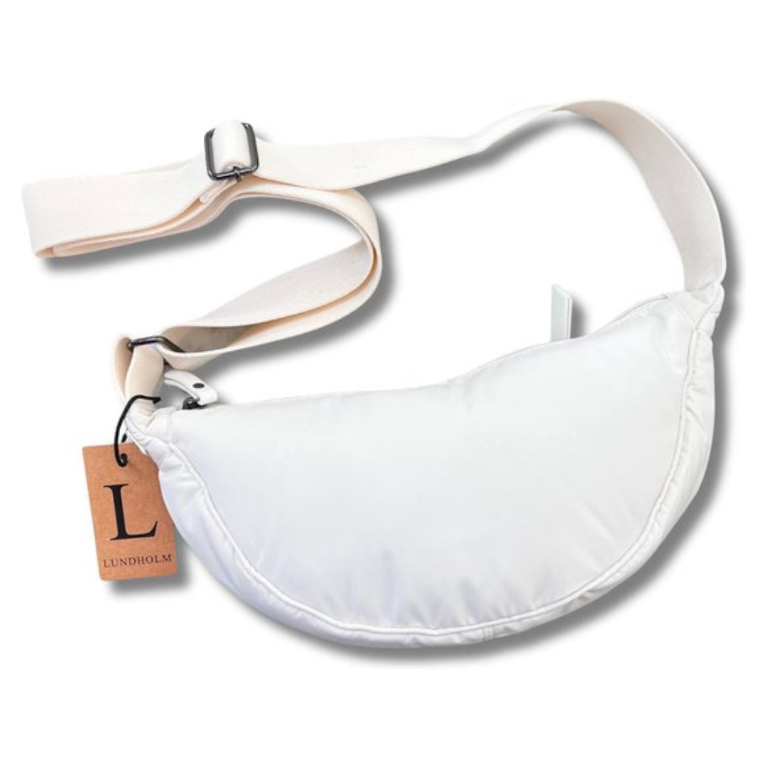 Heuptasje dames wit banana bag - crossbody tasje festival - Fanny pack wit