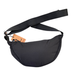 Heuptasje dames zwart banana bag - crossbody tasje festival - Fanny pack zwart