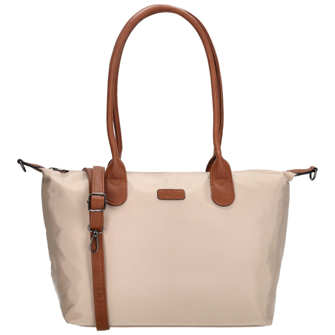 Shopper Dames Handtas dames Tote Bag Beige Champagne - Shopper dames met rits - Danviken Serie - Beige