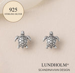 Luxe 925 Zilveren Schildpad Studs - Oorbellen Meisje - Luxe Oorknopjes