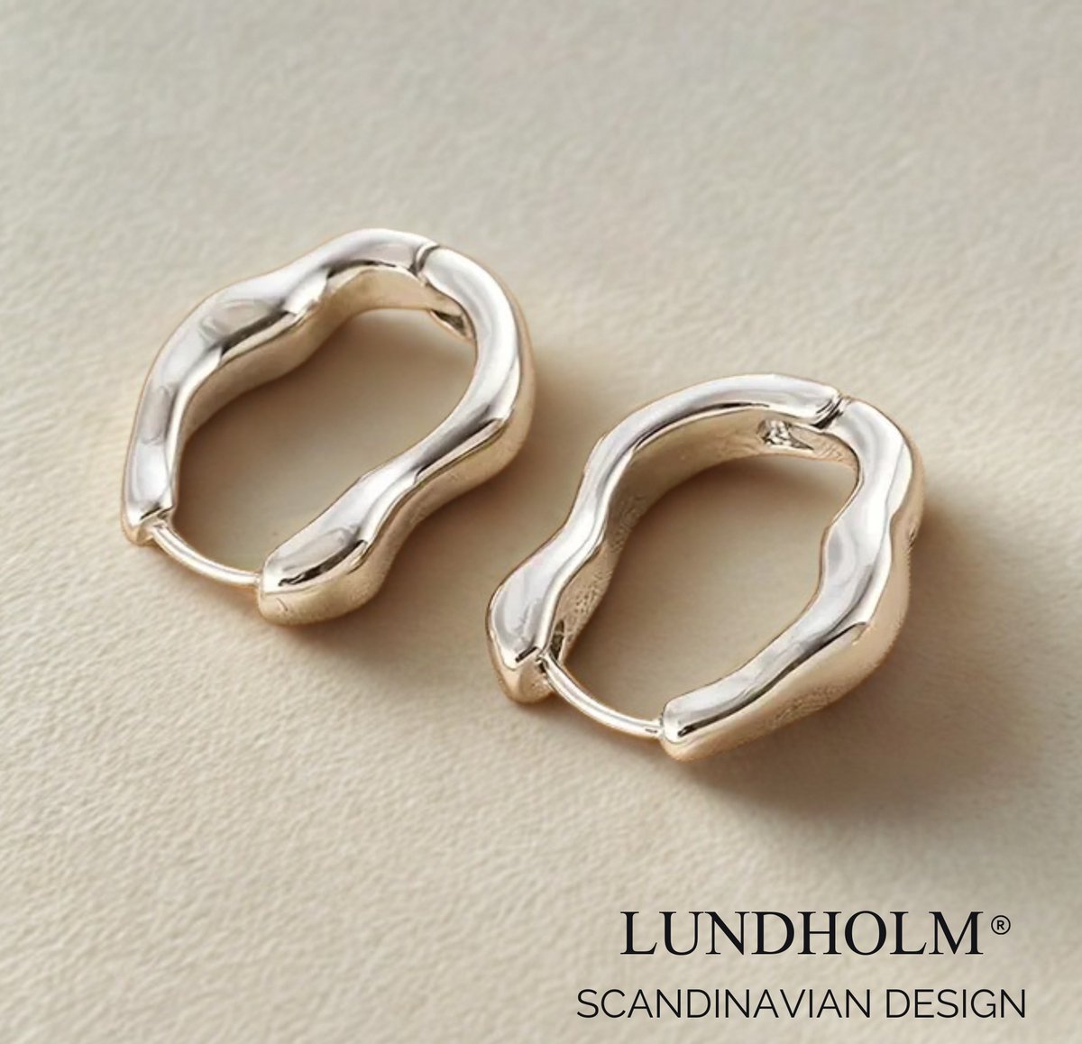 Luxe Oorbellen Zilverkleurig - Premium Stainless Steel Oorringen Zilver - Minimalistisch Elegant