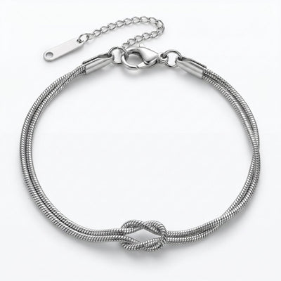 Brianna – Dubbele Armband met Knoop