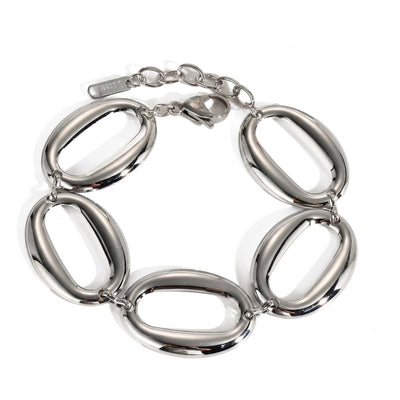 Delphine – Grove Schakelarmband met Ovale Schakels