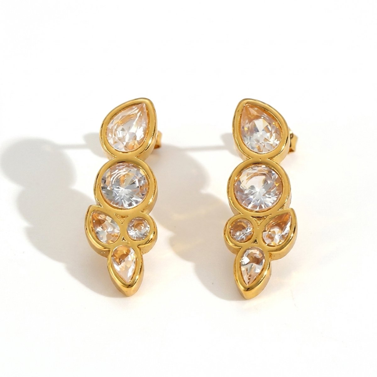 Trendy gouden sieraden 2026 met zirkonia van Lundholm