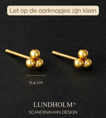 Lundholm Senna – Kleine Bolletjes Oorknopjes Dames