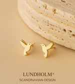Lundholm Vivian – Kolibrie Oorknopjes Dames – Goud