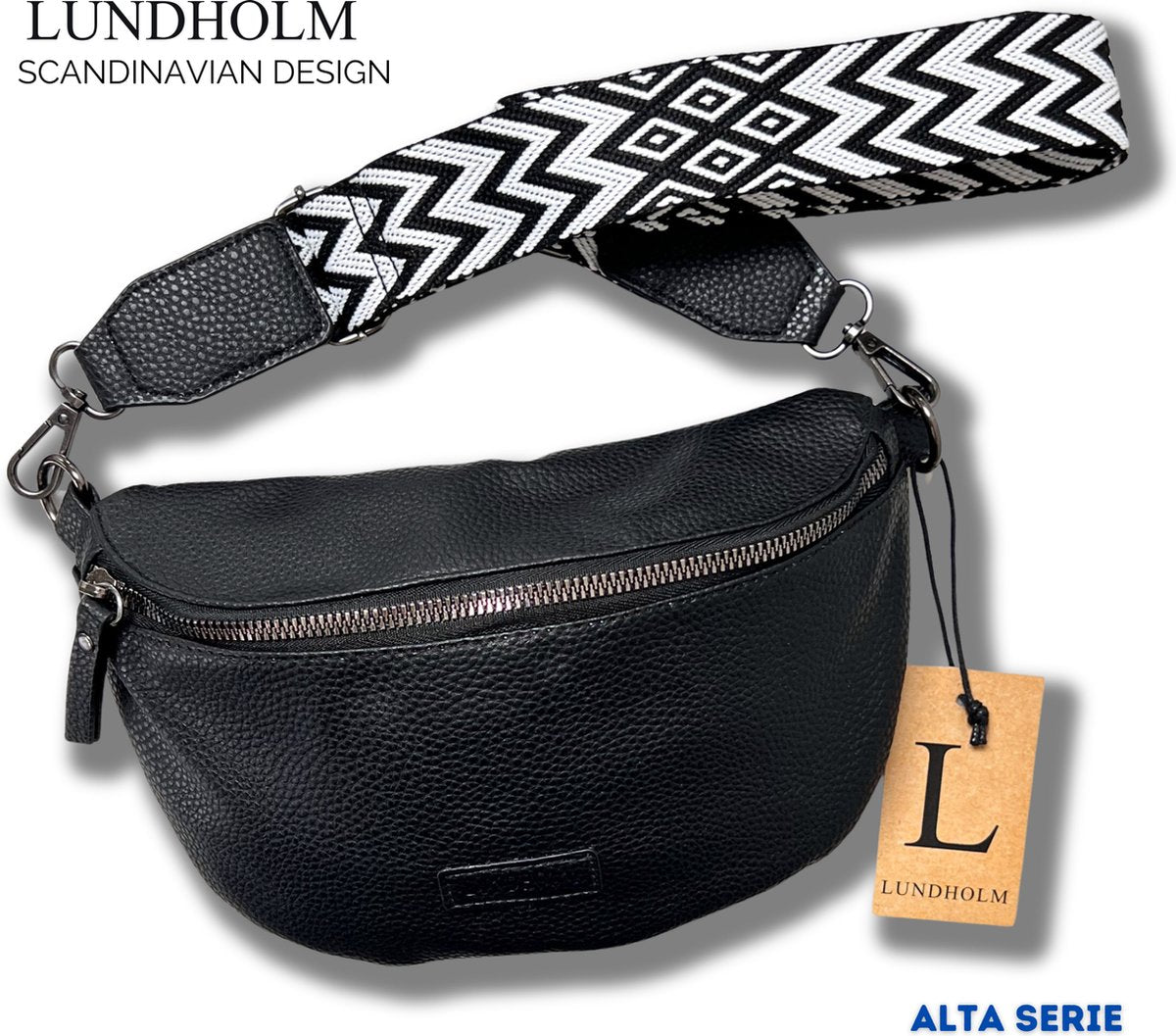 Lundholm Alta heuptas zwart dames — lifestyle Scandinavisch design festival