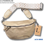 Lundholm Alta heuptas goud dames — detail metallic afwerking