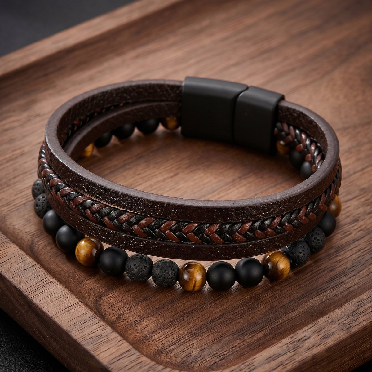 Lundholm Björn Armband Heren - zijaanzicht