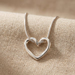 Lundholm Beryl damesketting zilver stainless steel verstelbaar 40 cm