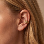 Lundholm Sandy earcuff goud pvd coating oorklem dames