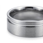 Lundholm Magnus Heren Ring Zilverkleurig zijkant