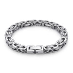 Lundholm Sören Koningsschakel Armband Zilverkleurig