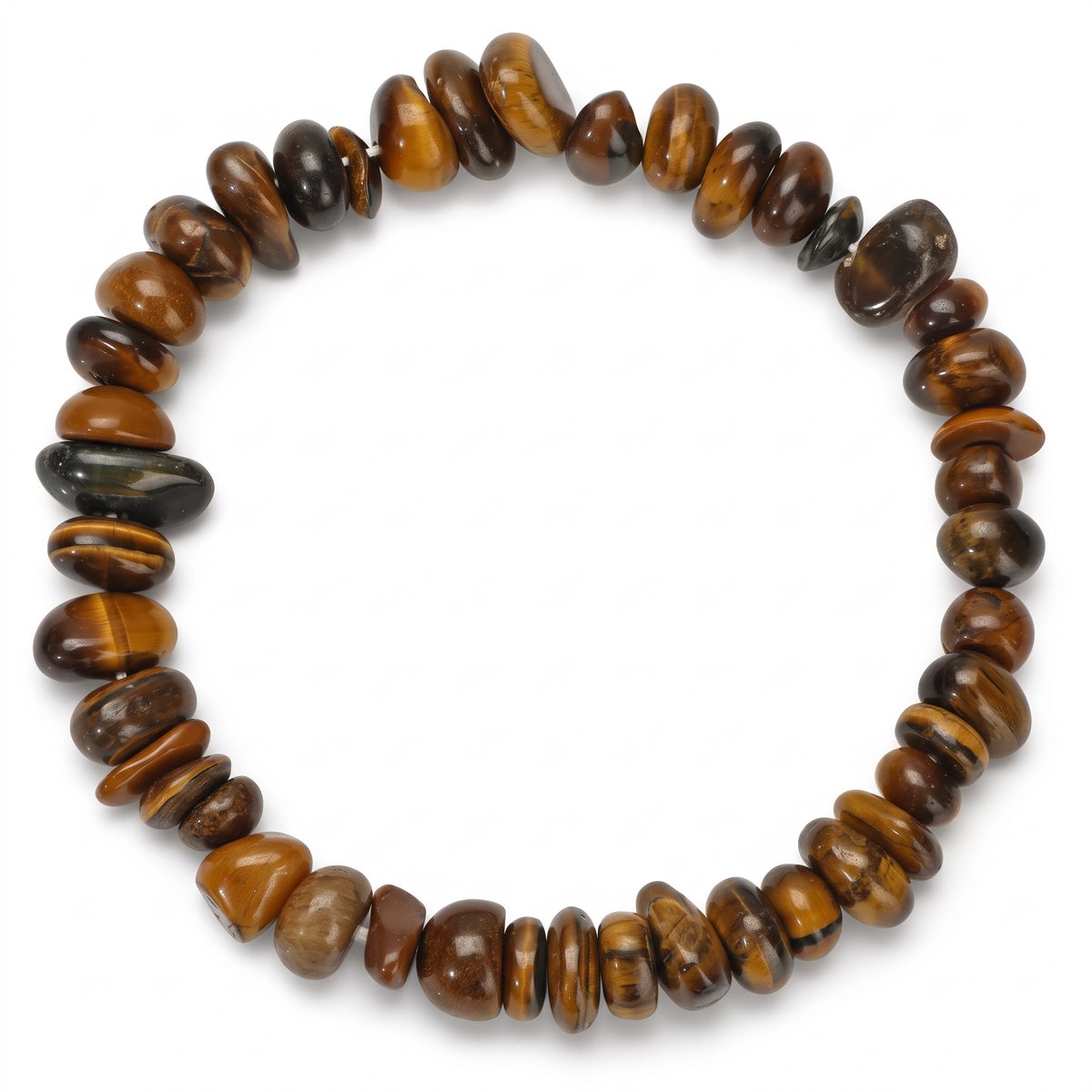 Lundholm Knut Tijgeroog Chips Heren Armband