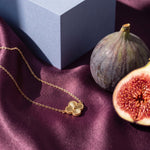 Lundholm Felicia klavertje vier ketting goudkleurig, sfeerbeeld