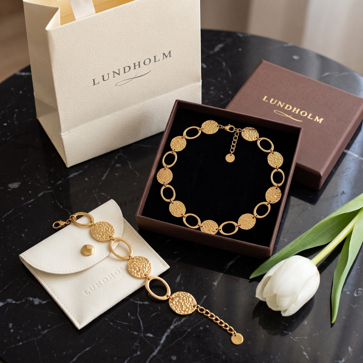 Lundholm Victoria sieradenset verpakking