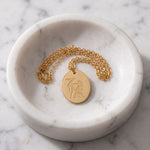 Lundholm Solenne sterrenbeeld ketting Tweelingen, goudkleurig, foto 3