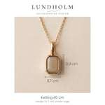 Lundholm Josefin geboortesteen ketting oktober, goudkleurig, foto 6