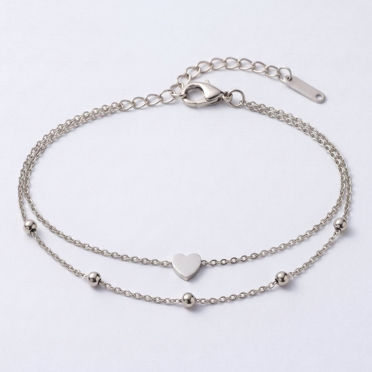 Lundholm Uppsala bedelarmband zilverkleurig