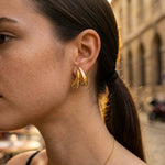 Lundholm Lana – Sculptural Statement Oorknopjes Dames