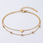 Lundholm Uppsala bedelarmband goudkleurig