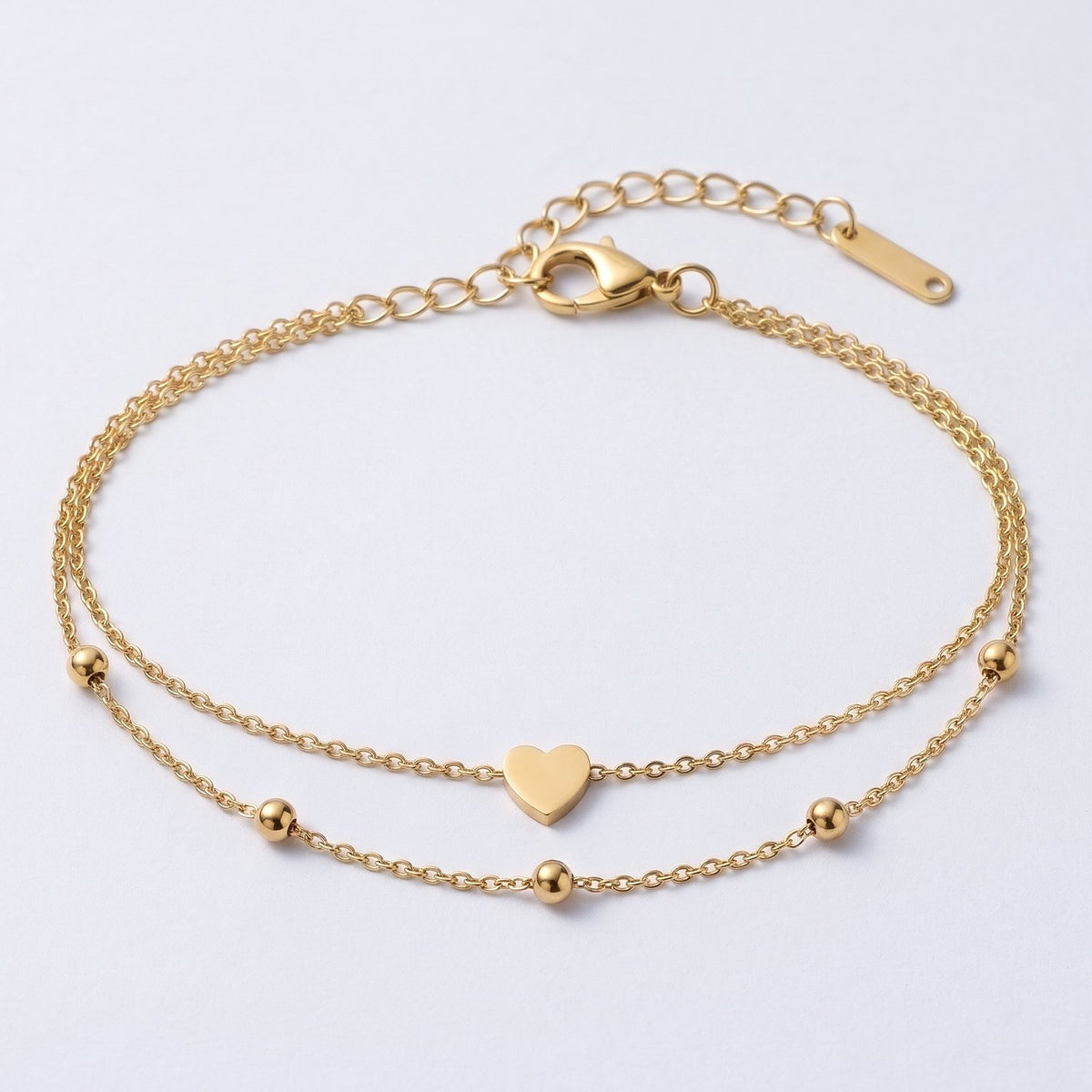 Lundholm Uppsala bedelarmband goudkleurig