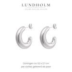 Lundholm Simone oorringen zilverkleurig – foto 5