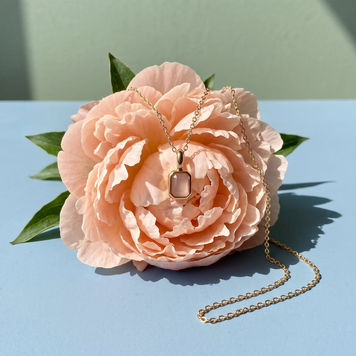 Lundholm Josefin geboortesteen ketting juni, goudkleurig, foto 2