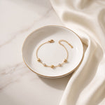 Caroline Armband Stainless Steel Hartjes Armband met Zirkonia Goudkleurig foto 3