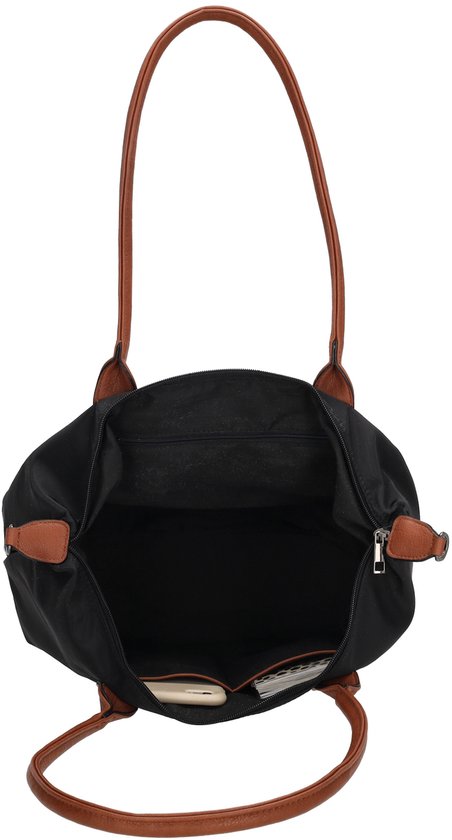 Lundholm Danviken shopper handtas dames zwart — afmetingen en kenmerken
