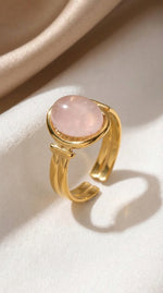 Lundholm Zoleste Rozenkwarts Ring Verpakking