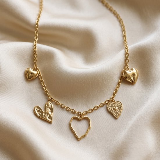 Lundholm Cecily bedelketting goudkleurig