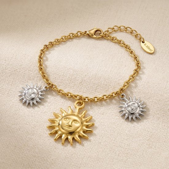 Lundholm Helia Armband Dames Goud- en Zilverkleurig