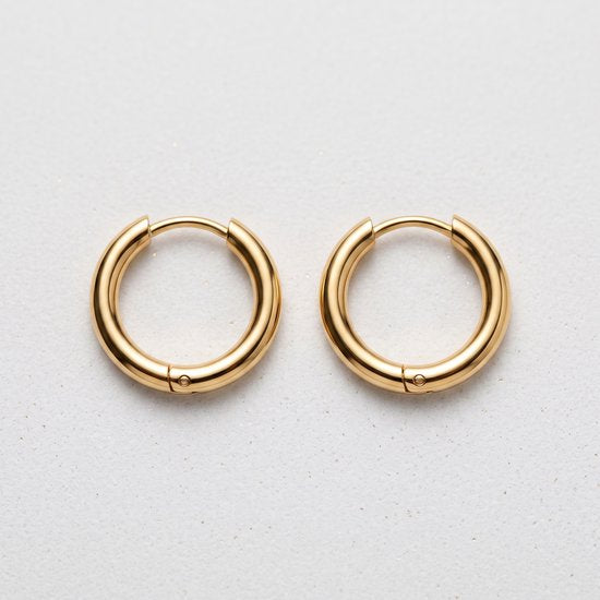 Lundholm Emmy Oorringen Goud 20mm