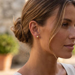Lundholm Max Oorknopjes Gedragen - Stud Earrings