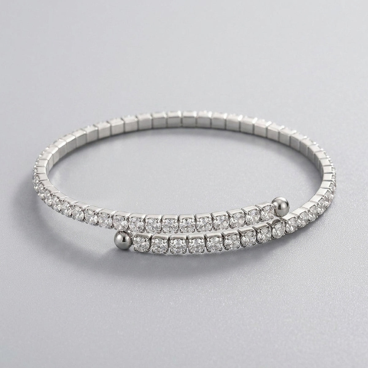 Yael – Zirkonia Tennisarmband (Armreif) Damen