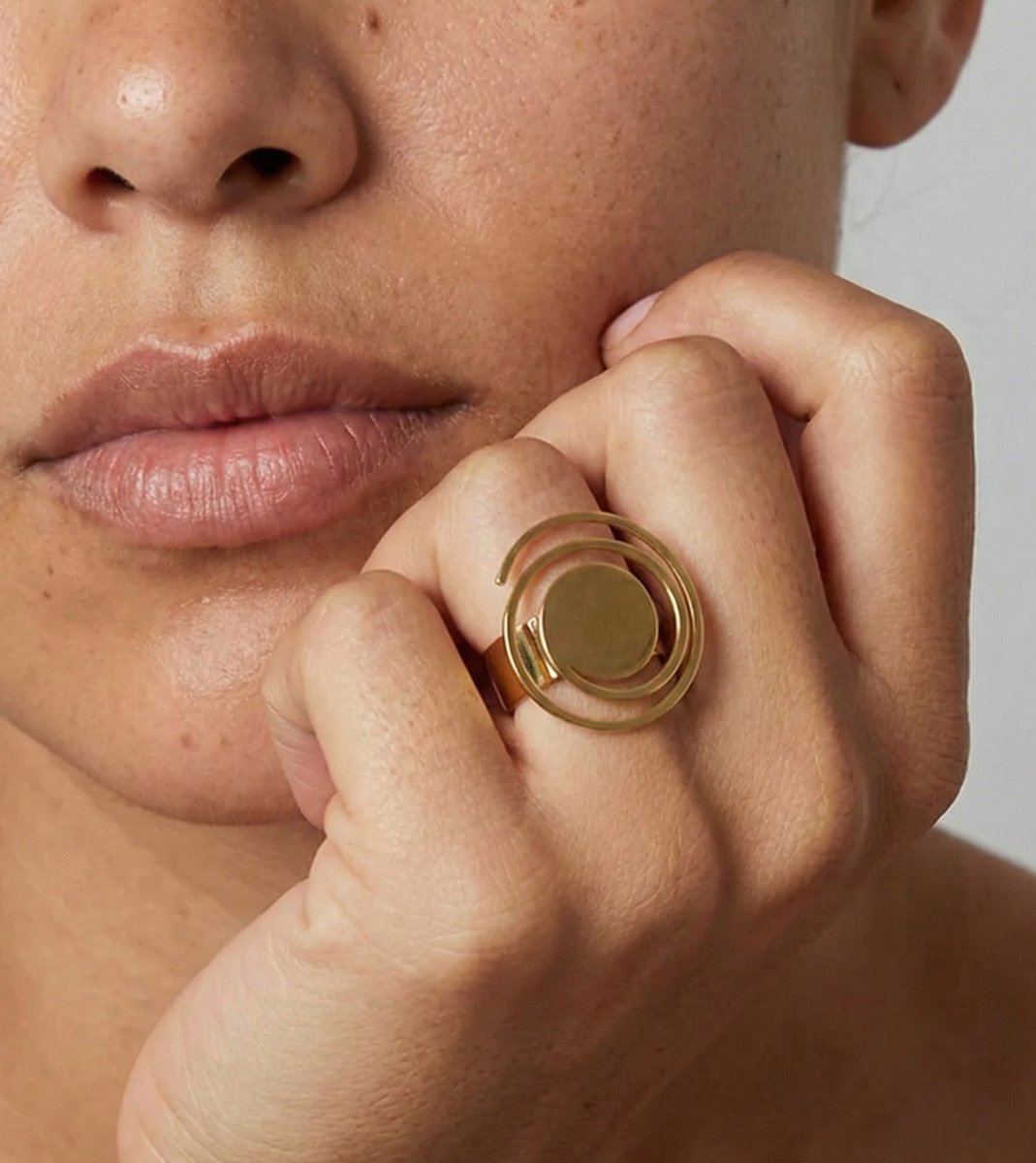 Jiva - Ring - Stainless Steel - Verstelbaar