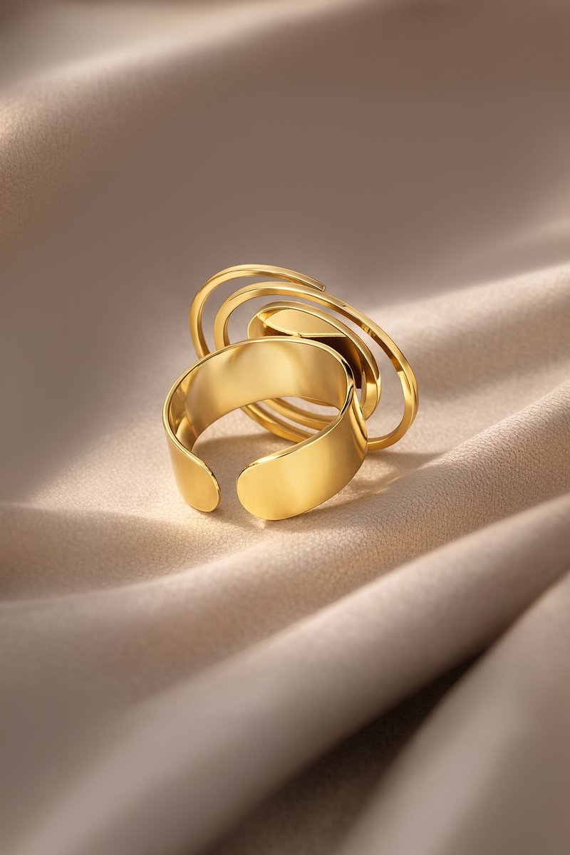Jiva - Ring - Stainless Steel - Verstelbaar