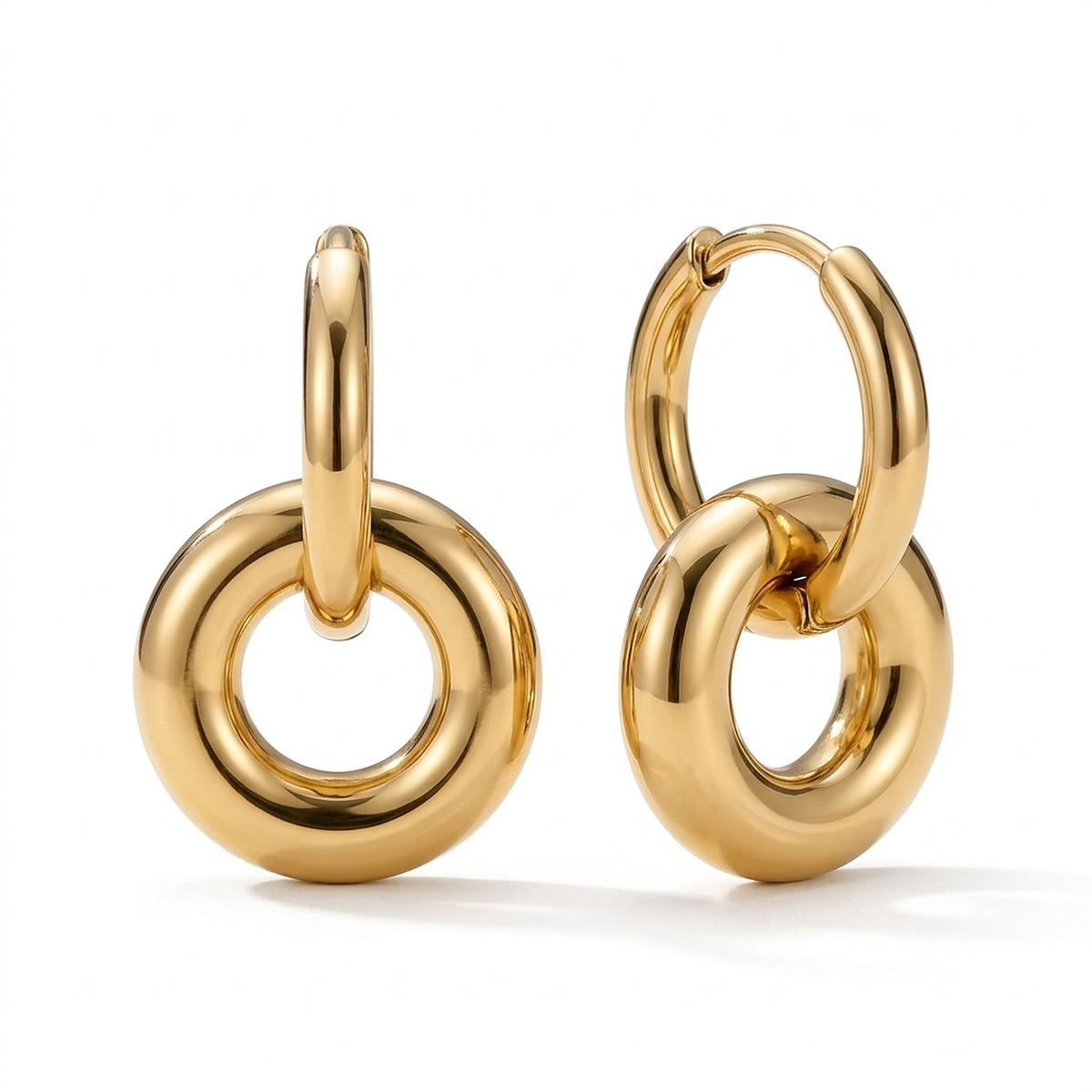 Nina – Doppelte Creolen Damen