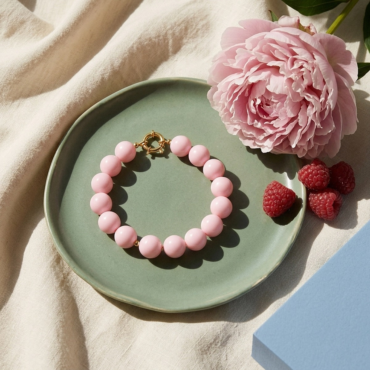 Lundholm Helsinki kralen roze – sfeer
