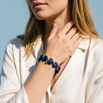 Lundholm Jada donkerblauw – op model