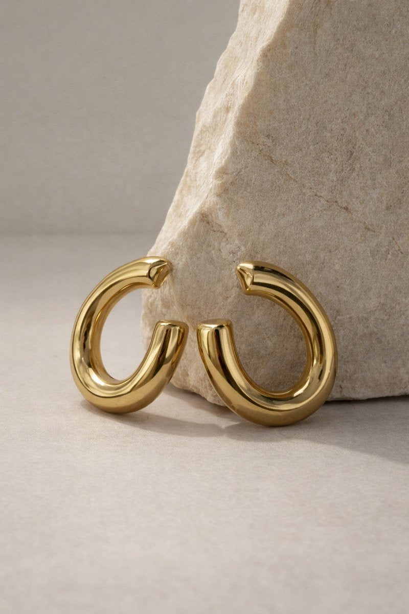 Mae - Oorbellen - Stainless Steel