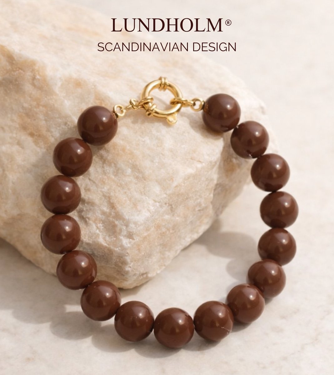 Lundholm Luxe Kralen Armband Dames - Helsinki Serie