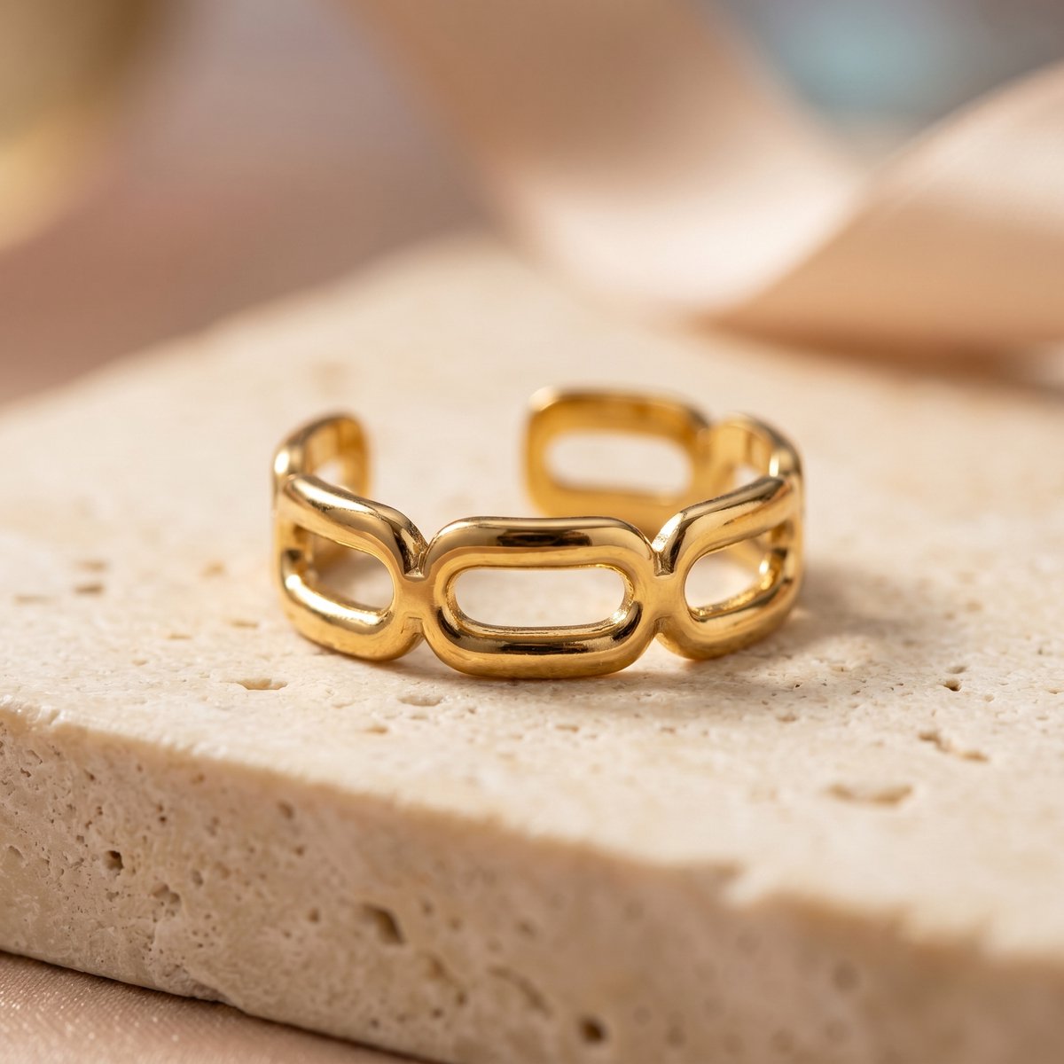 Jane - Ring - Stainless steel - Verstelbaar