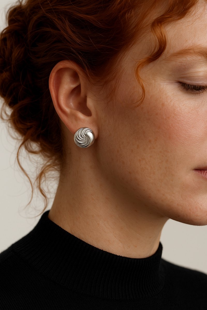 Noray - Oorbellen - Stainless Steel