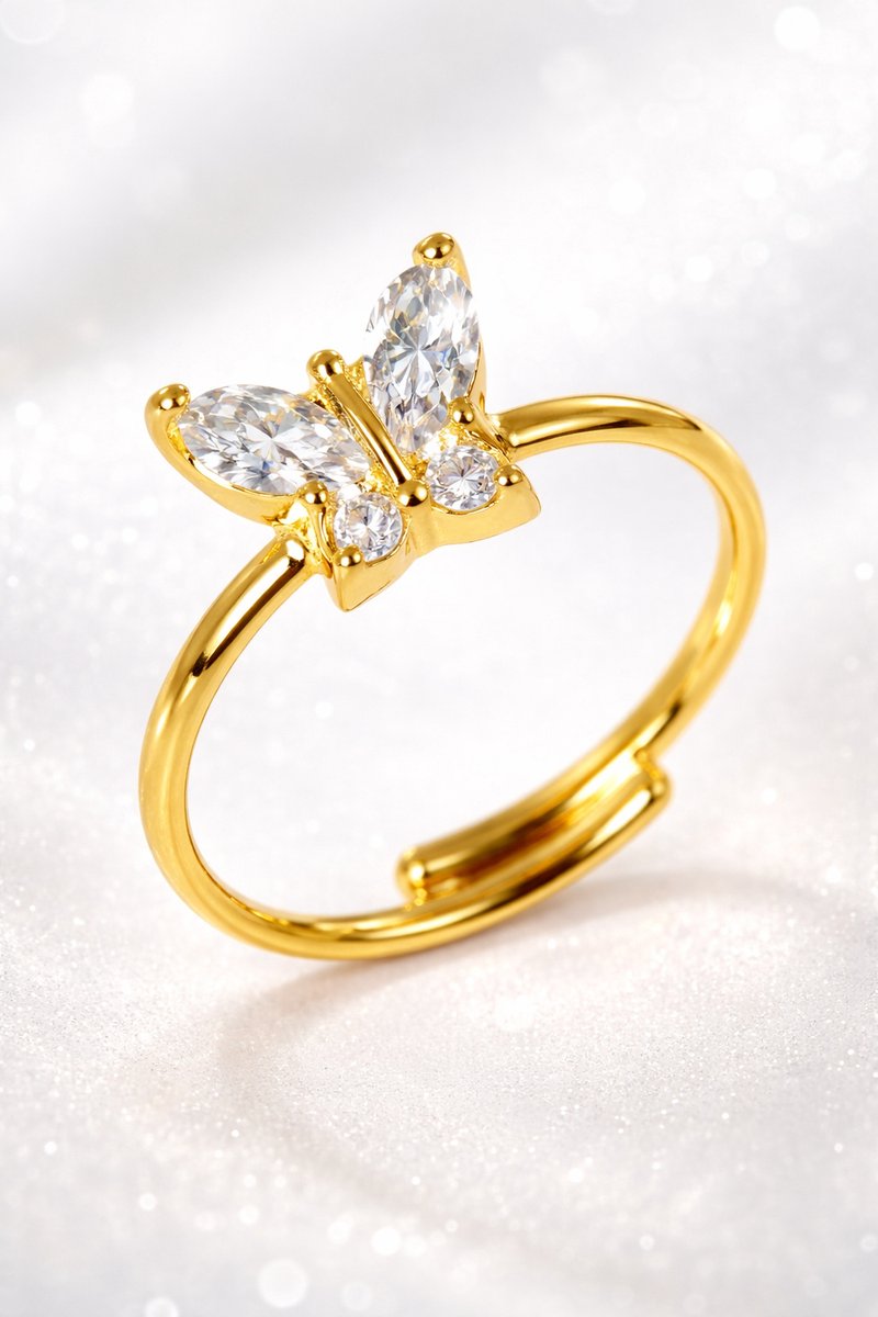 Fina - Ring - Stainless Steel - Verstelbaar