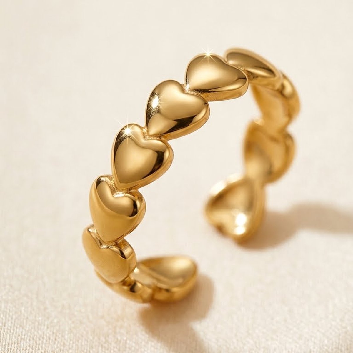 Ceylin - Ring - Stainless Steel - Verstelbaar
