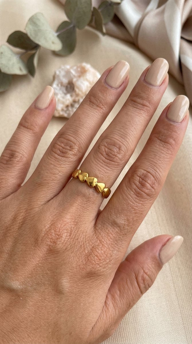 Ceylin - Ring - Stainless Steel - Verstelbaar